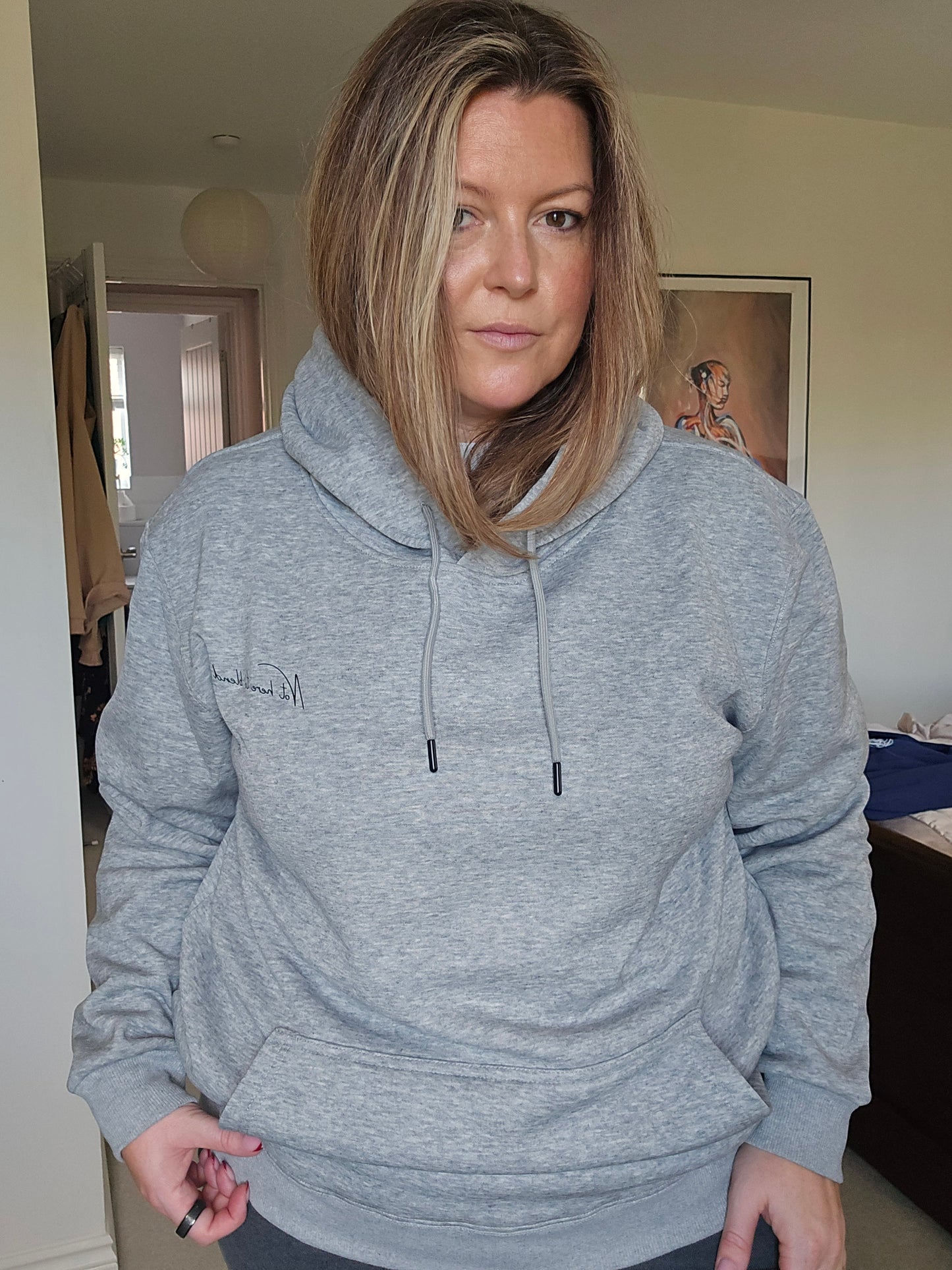 Not here to blend in Hoodie