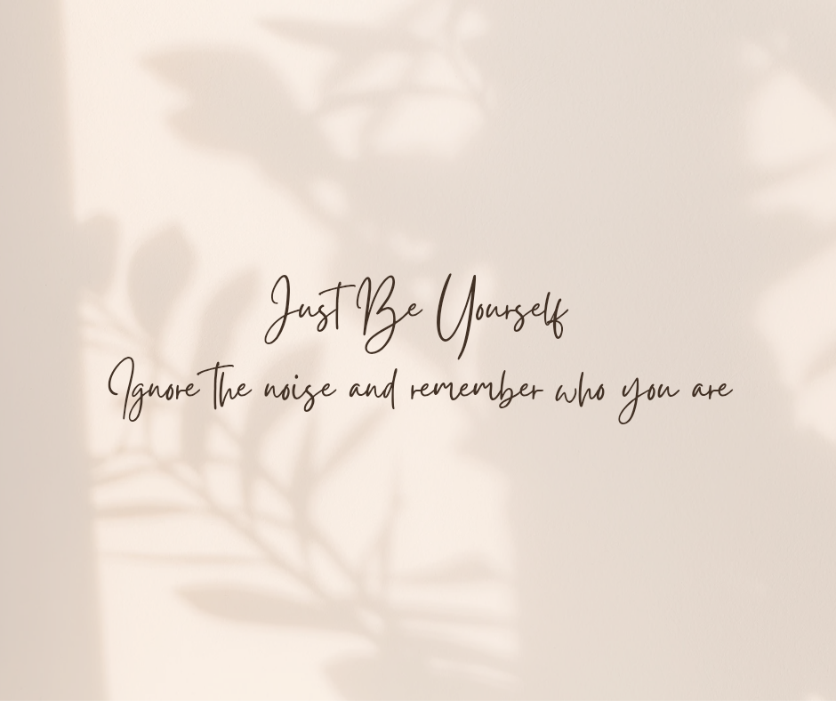Just Be Yourself T Shirt