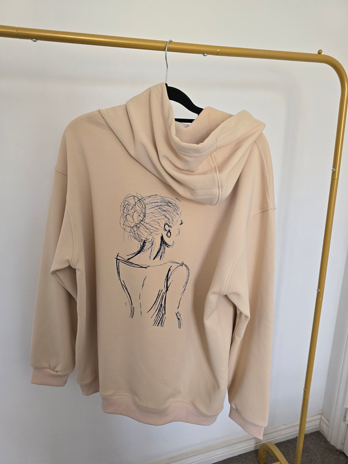 Not here to blend in Hoodie