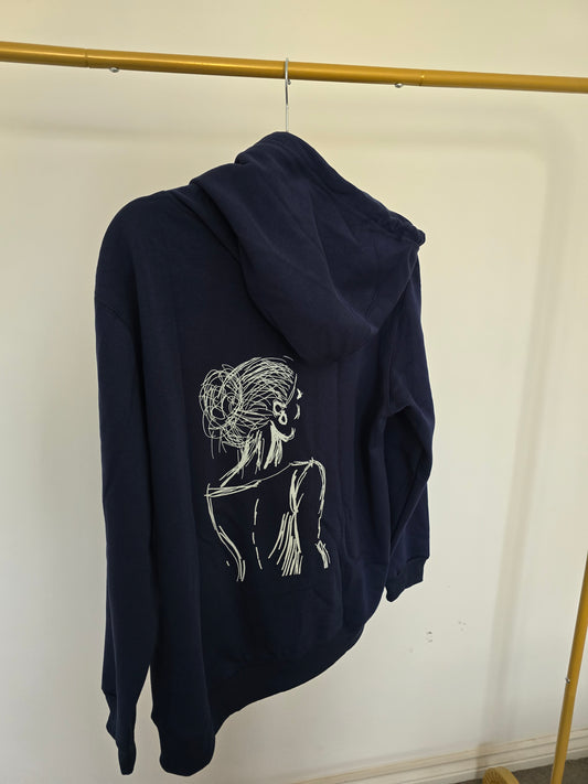 Not here to blend in Hoodie